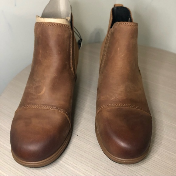 SOREL Evie Pull-On Wedge Booties - Picture 8 of 9